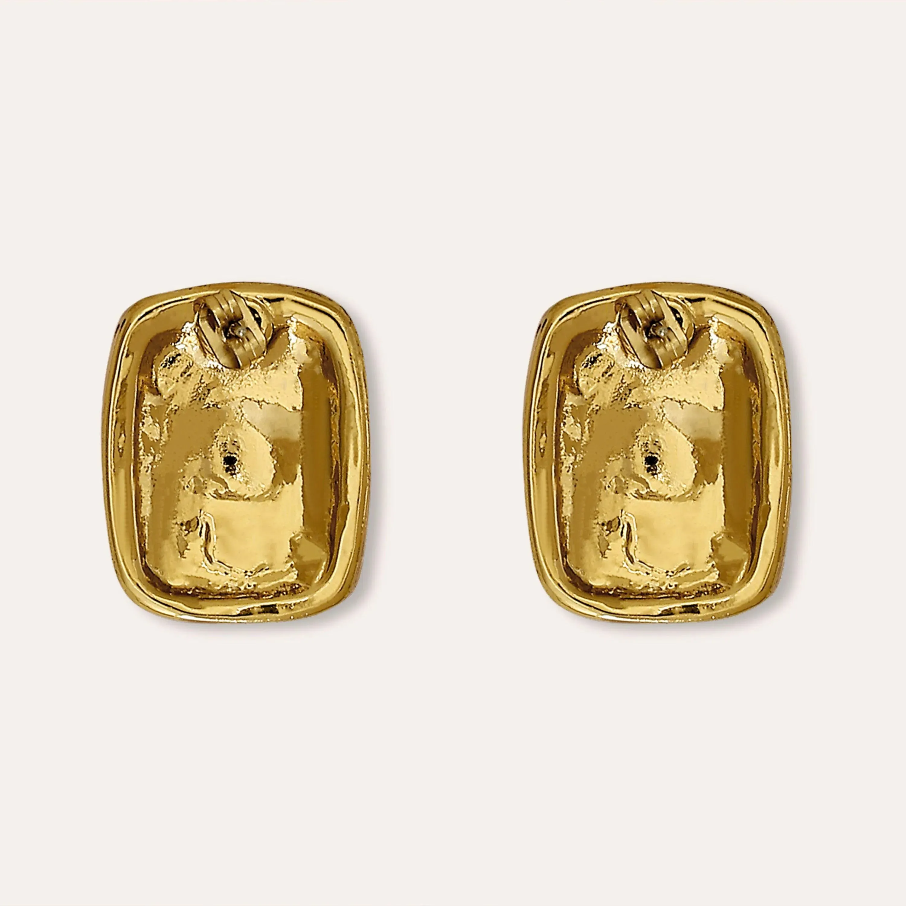 TFC Honey Hugs Gold Plated Stud Earrings