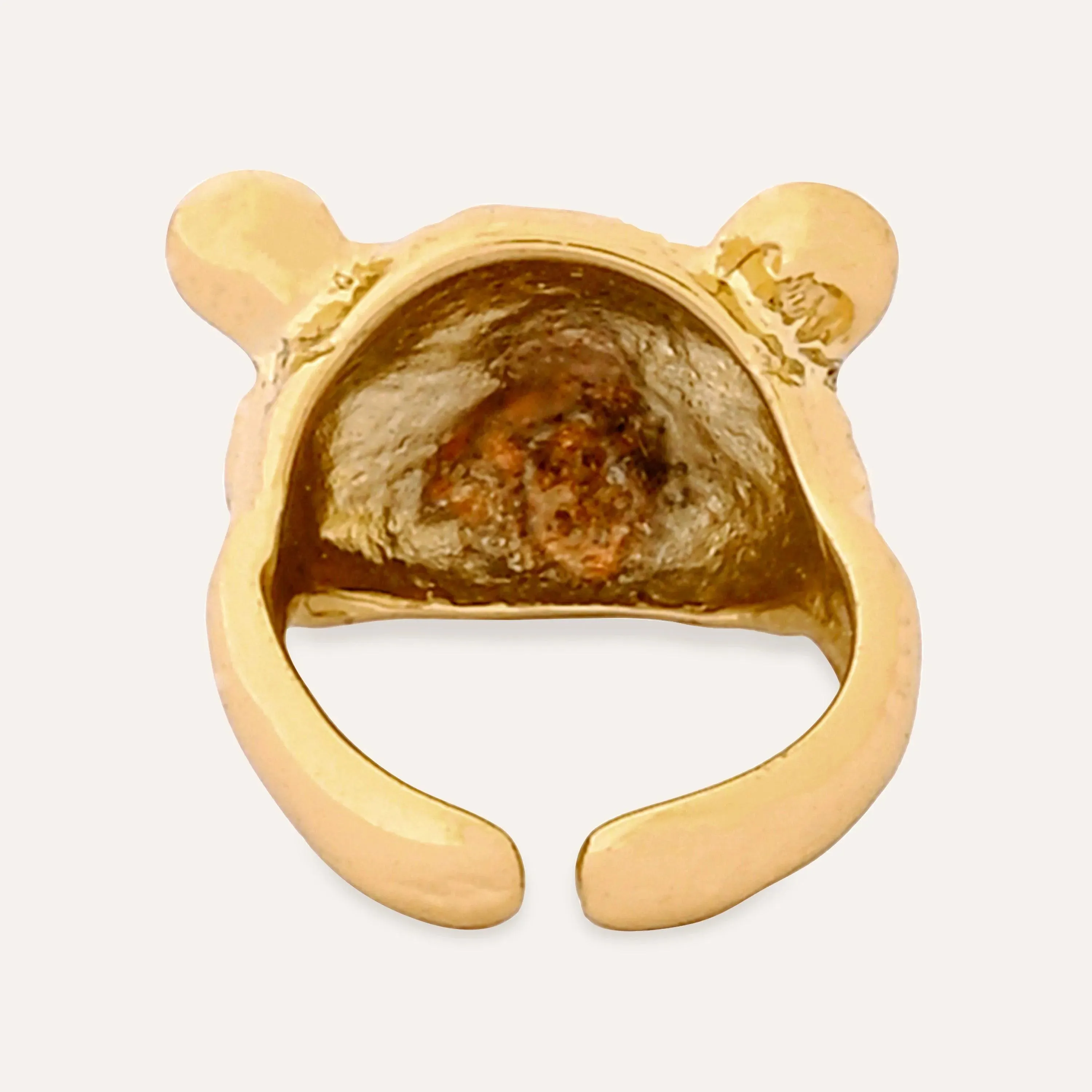 TFC Pooh Gold Plated Adjustable Ring